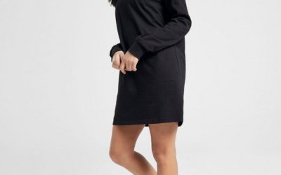 Glam it up with a T-shirt dress